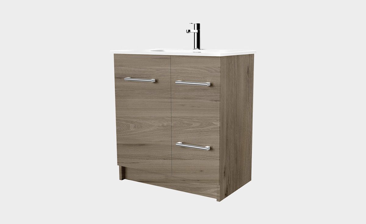 Fresh 750 FloorStanding Vanity 1 Door 2 Drawers • Bath Co