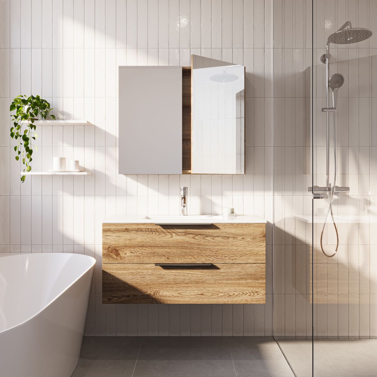 Mirror Cabinet 2 Doors