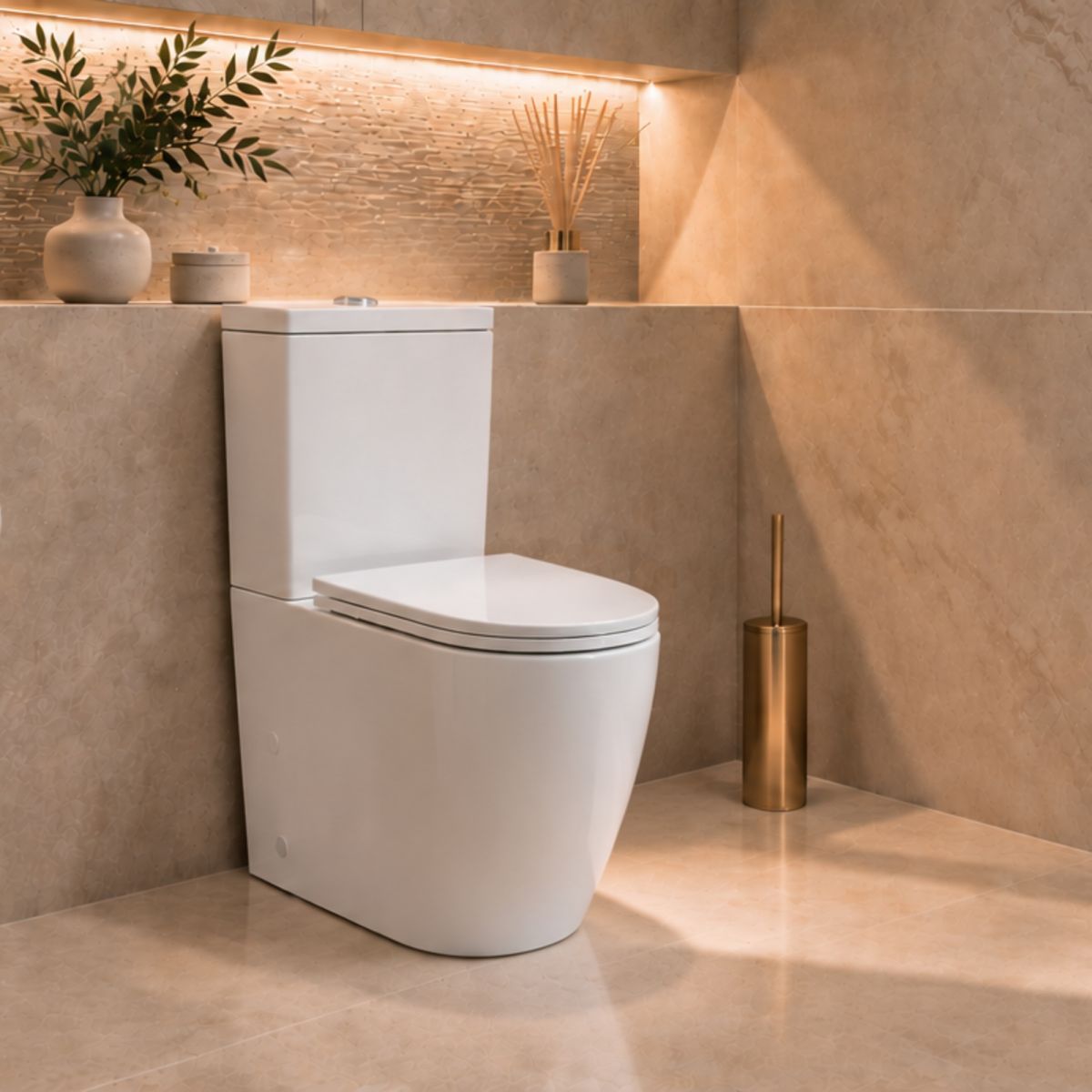 Monsoon Tornado Back-To-Wall Toilet Suite & C