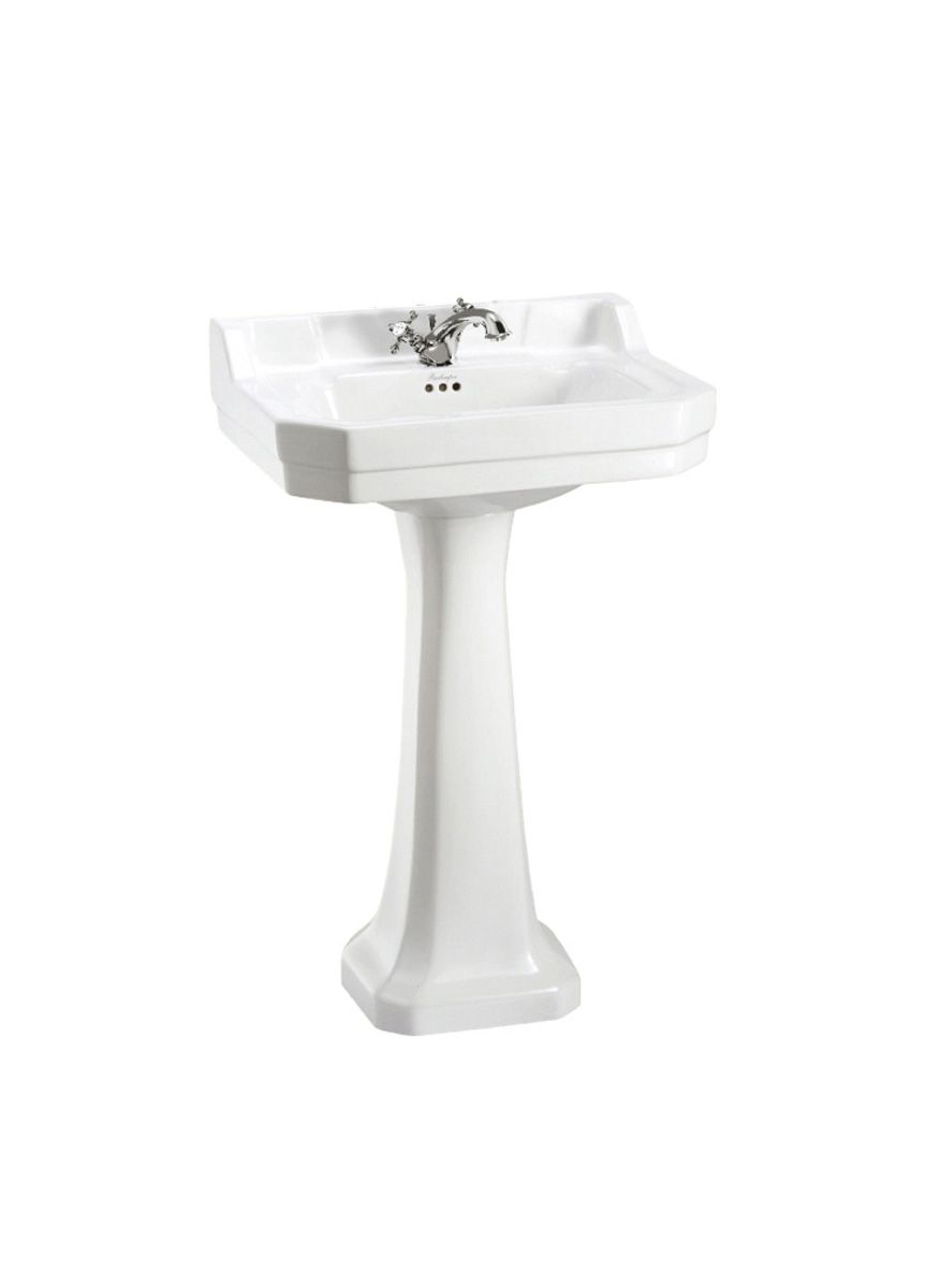 Edwardian Rectangle 560 Basin Pedestal Bath Co