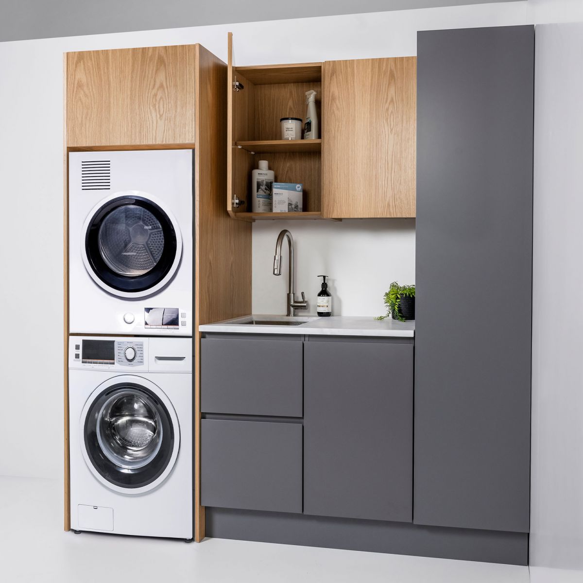 2x Top Cabinet 450, 1 Door