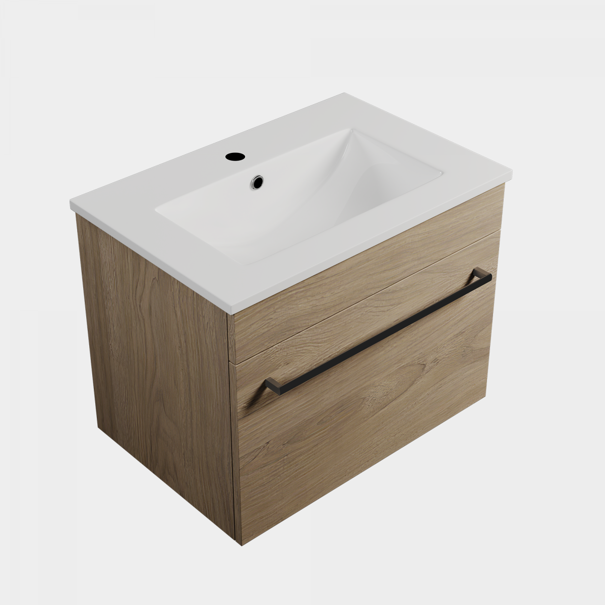 610 Wall-Hung Vanity, 1 Drawer