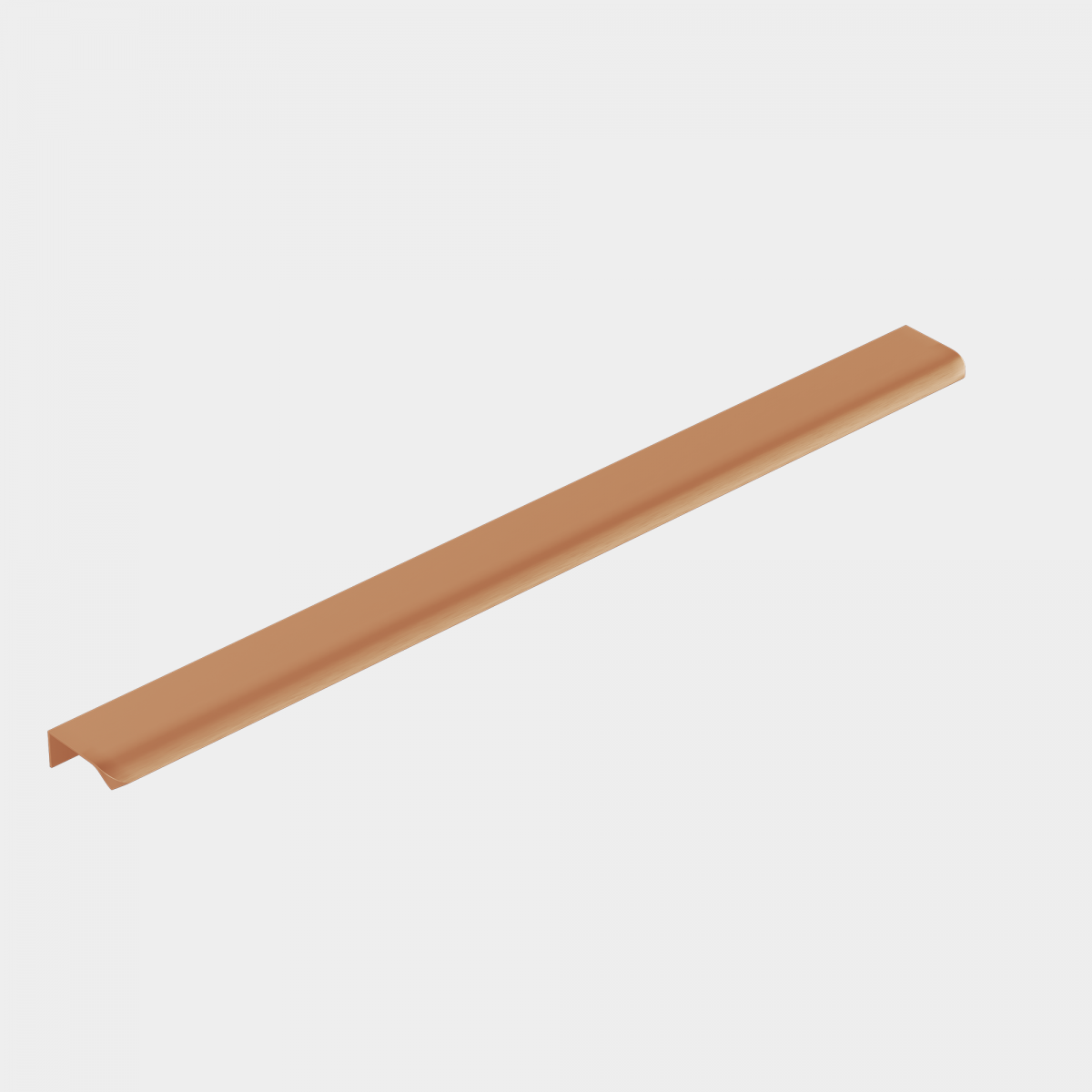 Brushed Copper Profile Handle