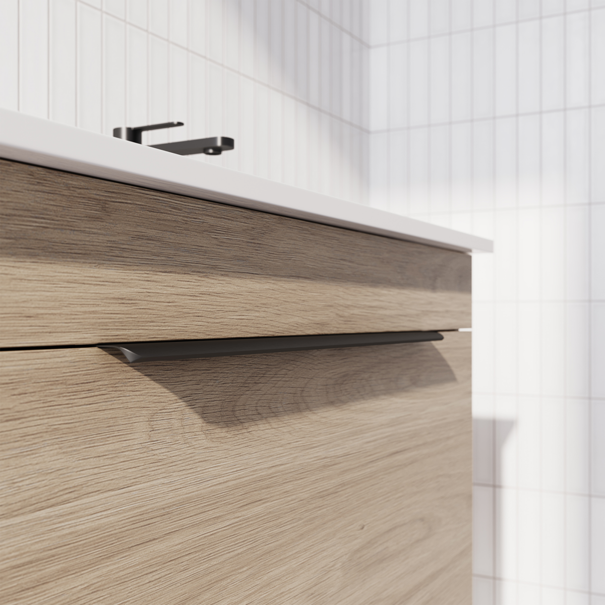 Matte Black Profile Handle