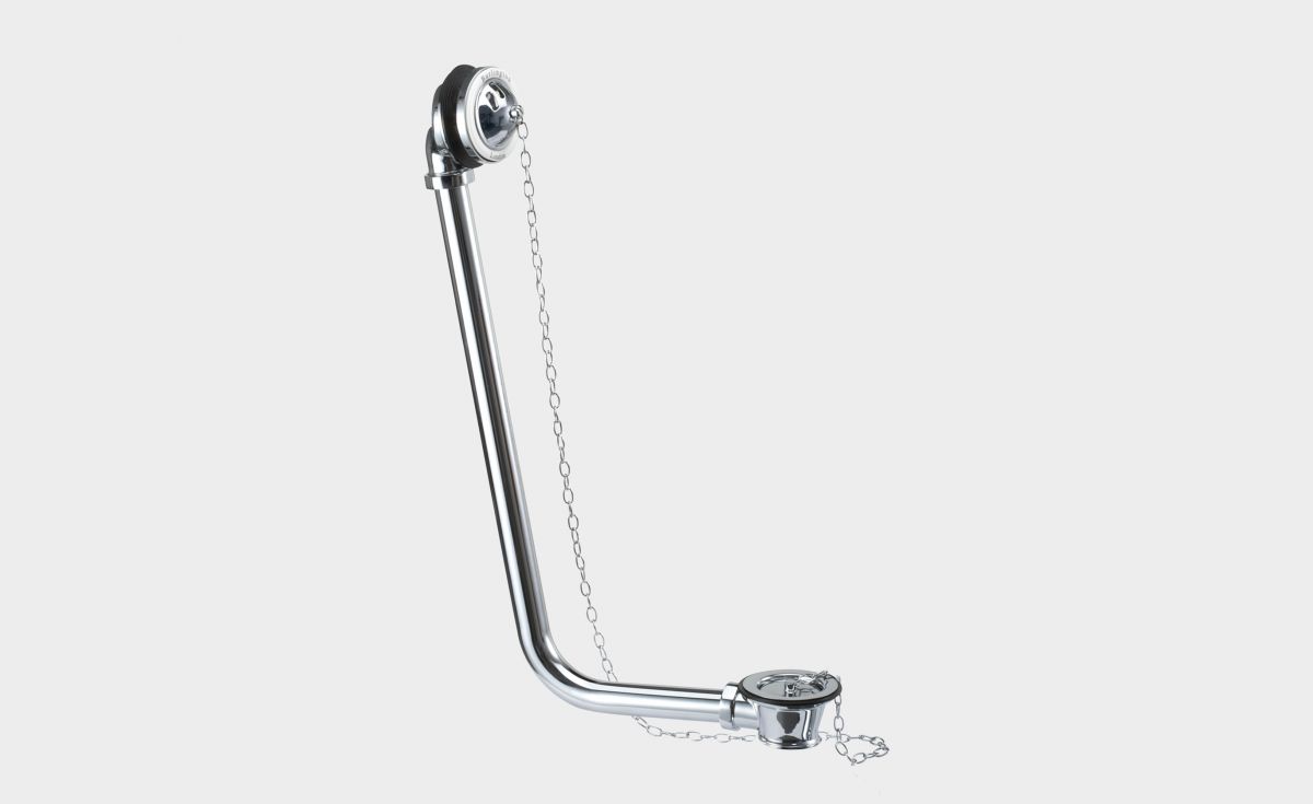 Exposed Bath Overflow, Plug & Chain • Bath Co