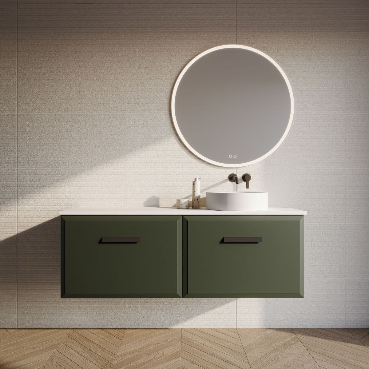 Eden 1500, 2 Drawers Side-By-Side