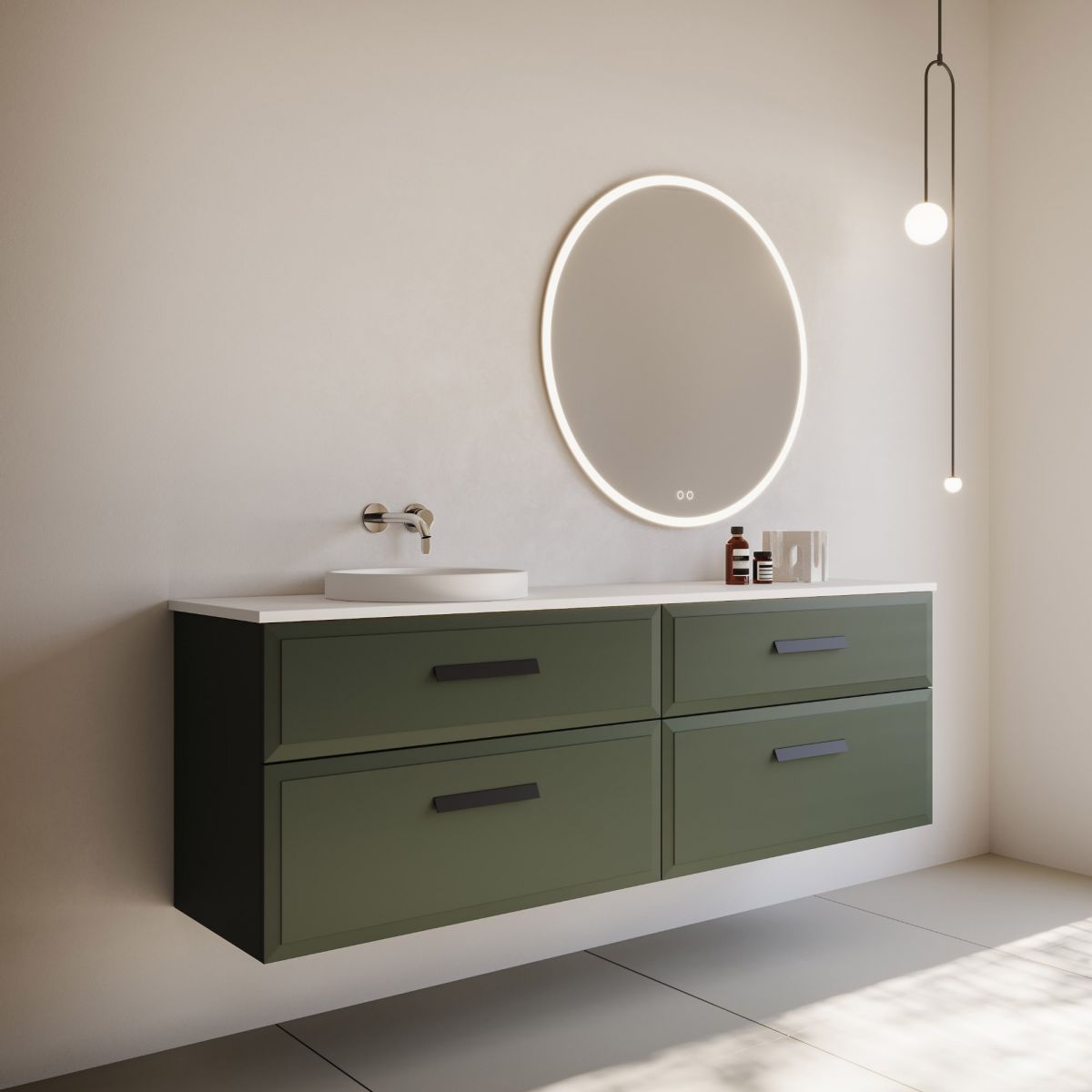 Eden 1800, 4 Drawers in Matte Custom