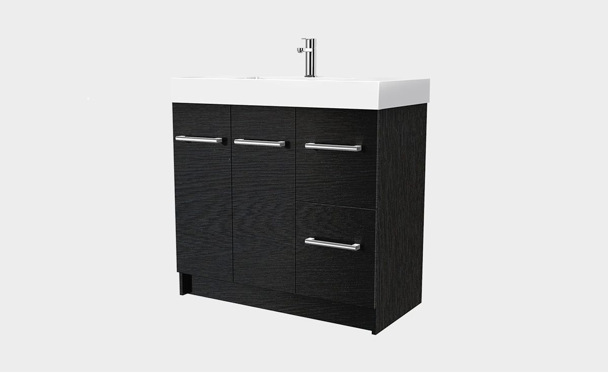 Splash 900 Floor-Standing Vanity 2 Doors 2 Drawers