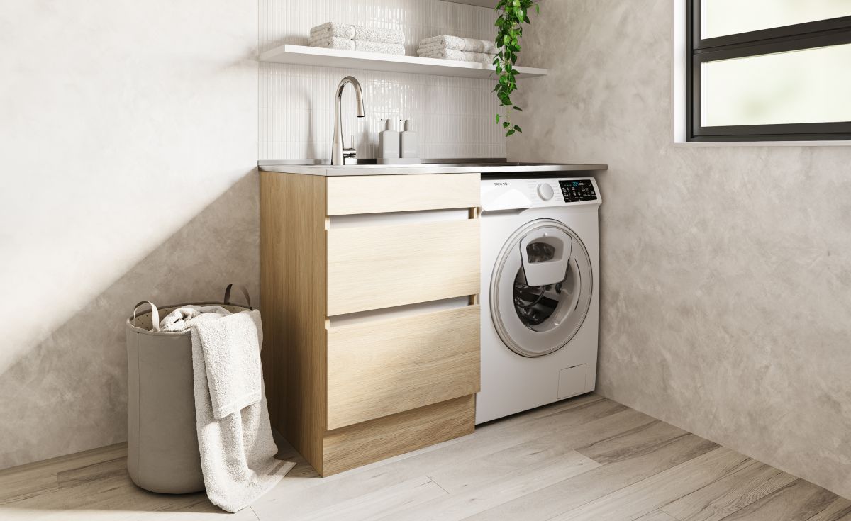 Horoi 600 Laundry Cabinet with Overhang