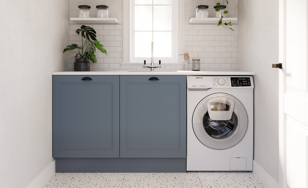 Laundry Cabinet  600, 1 Door (Benchtop Sold Separately)