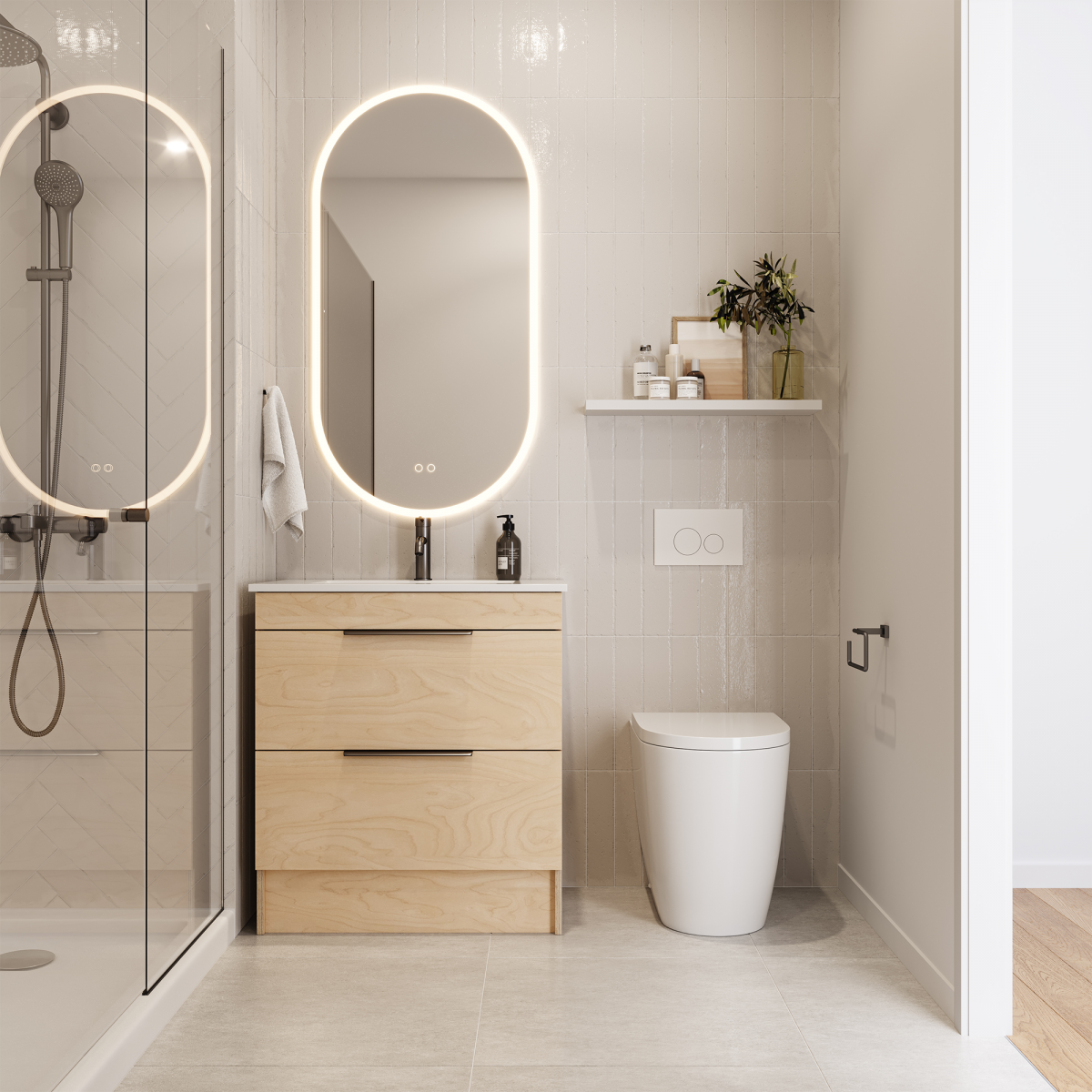 Zara 2 Drawers Floorstanding