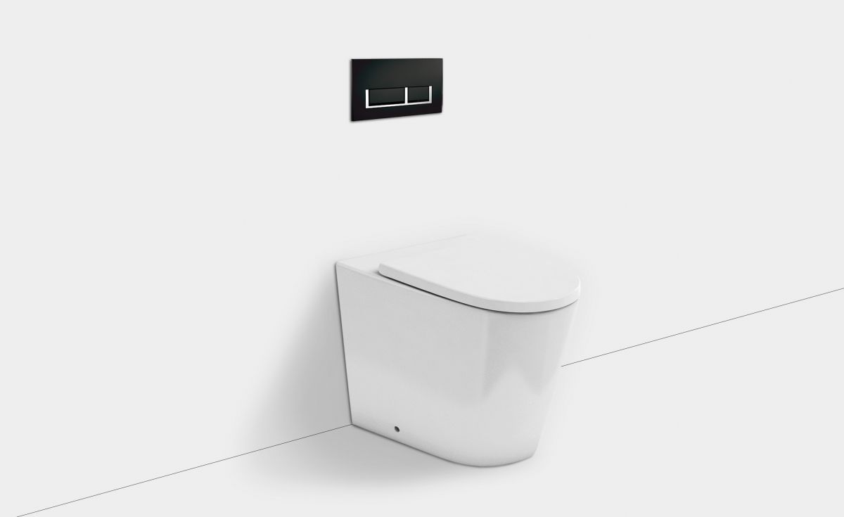 Sphere Easy Height Rimless Wall-Faced Toilet Suite with In-Wall Cistern