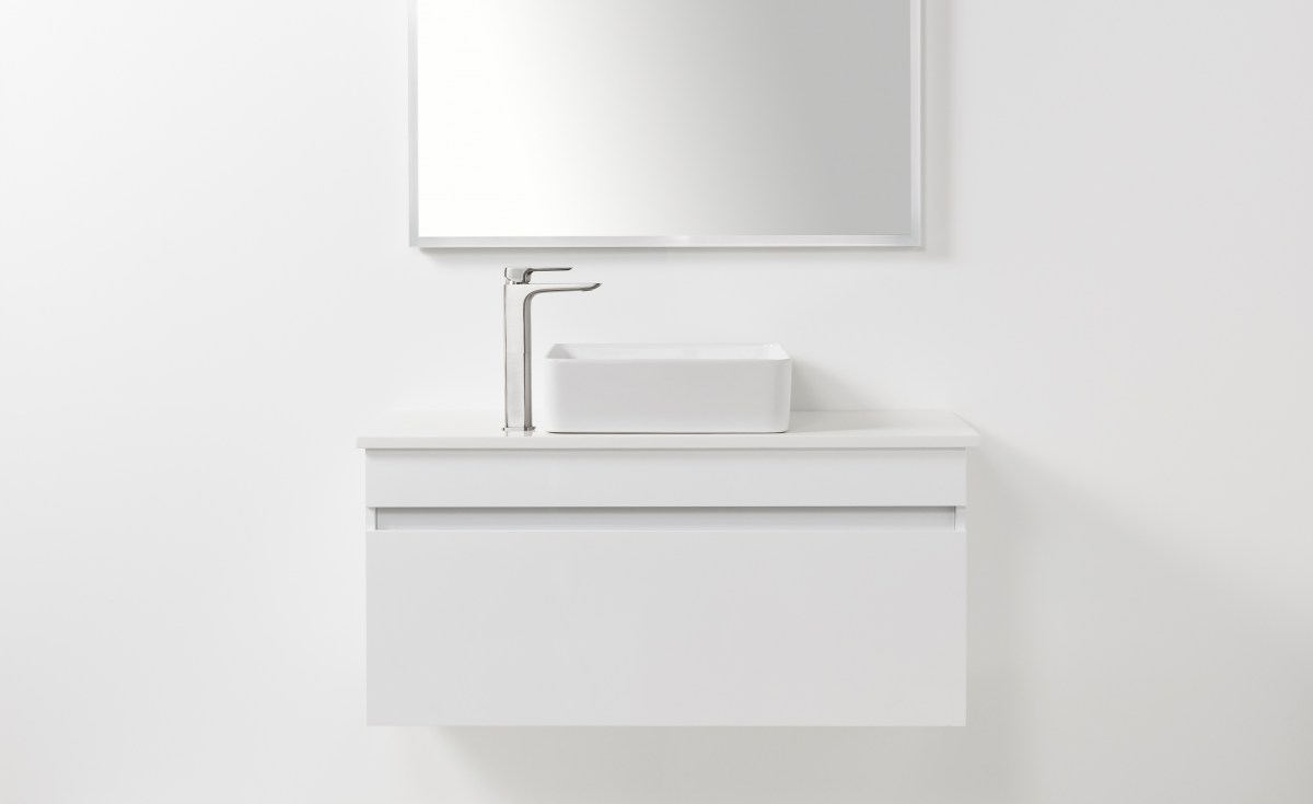 Sleek Sqaure Counter Top Basin