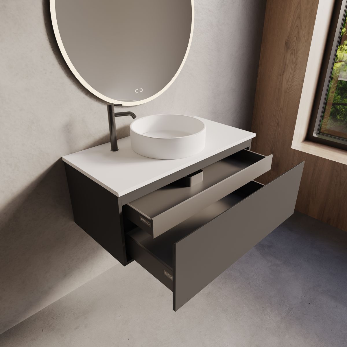 Tablo 1 Drawer in Custom Colour