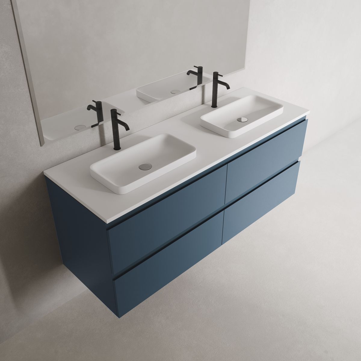 Tablo 4 Drawer Custom Colour Double Basin