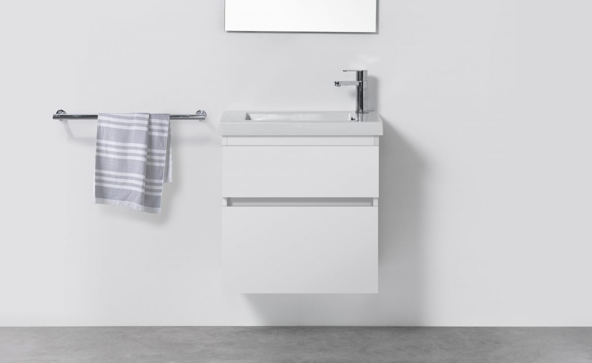 Cangas Slim 600 Wall-Hung Vanity 2 Drawers