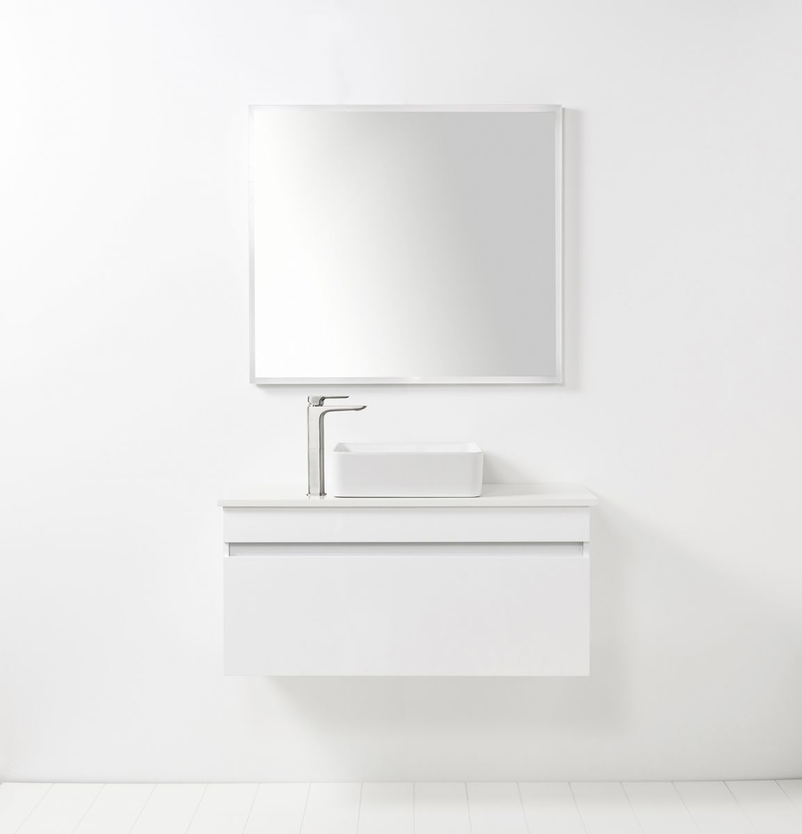 LED Light Mirror Rectangle 900 x 800