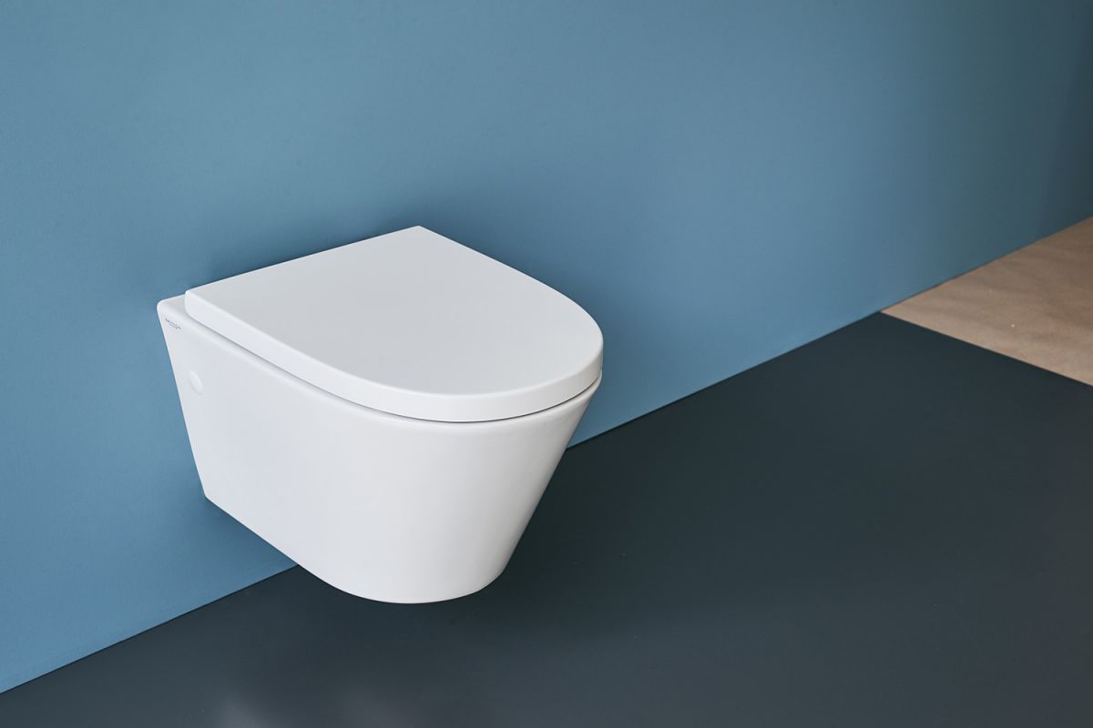 Sphere Rimless Wall-Hung Toilet Suite with In-Wall Cistern