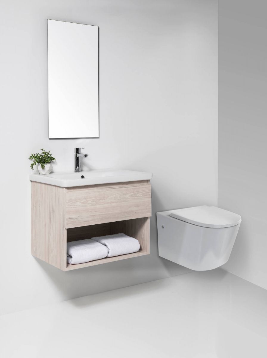 Sphere Rimless Wall-Hung Toilet Suite with In-Wall Cistern