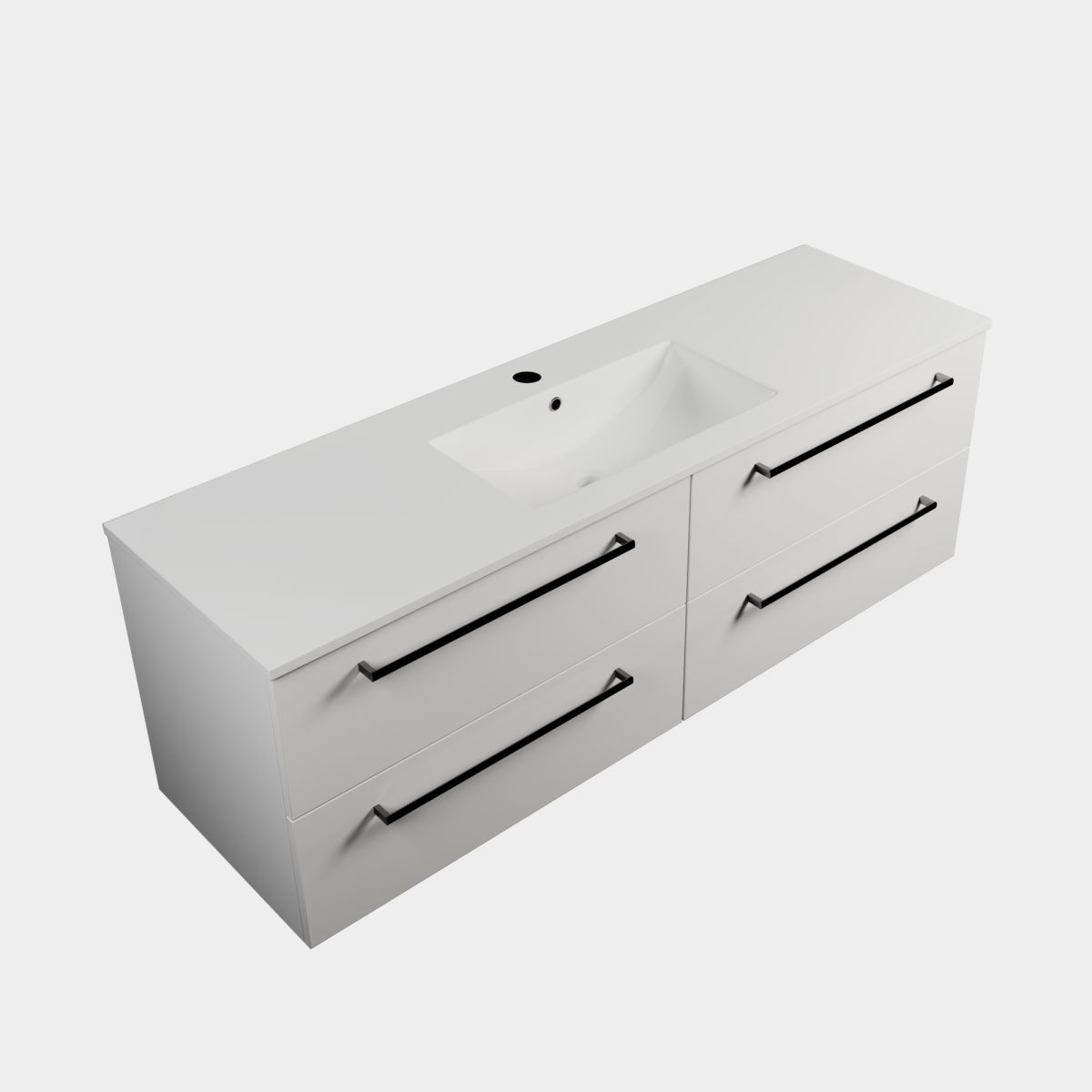 Zara 4 Drawer Wall-Hung