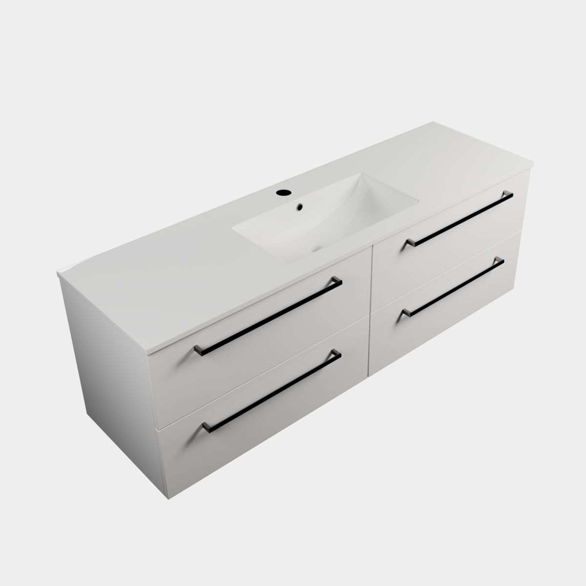 Zara 4 Drawer Wall-Hung