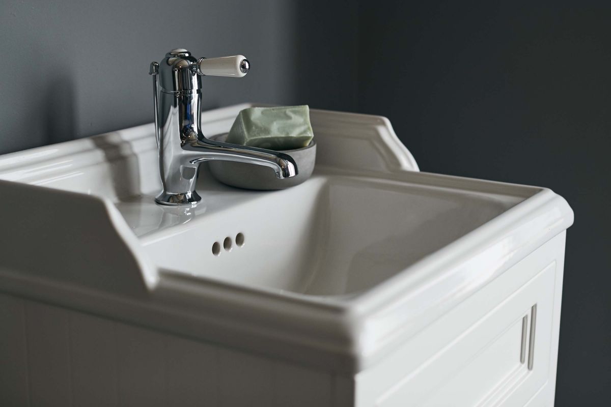 Chelsea Straight Basin Mixer without Waste