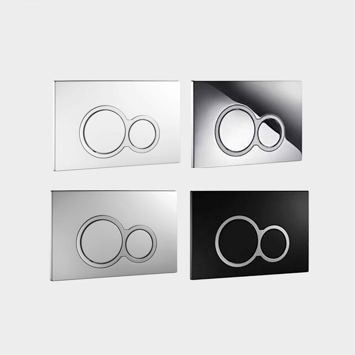 Round Flush Plates