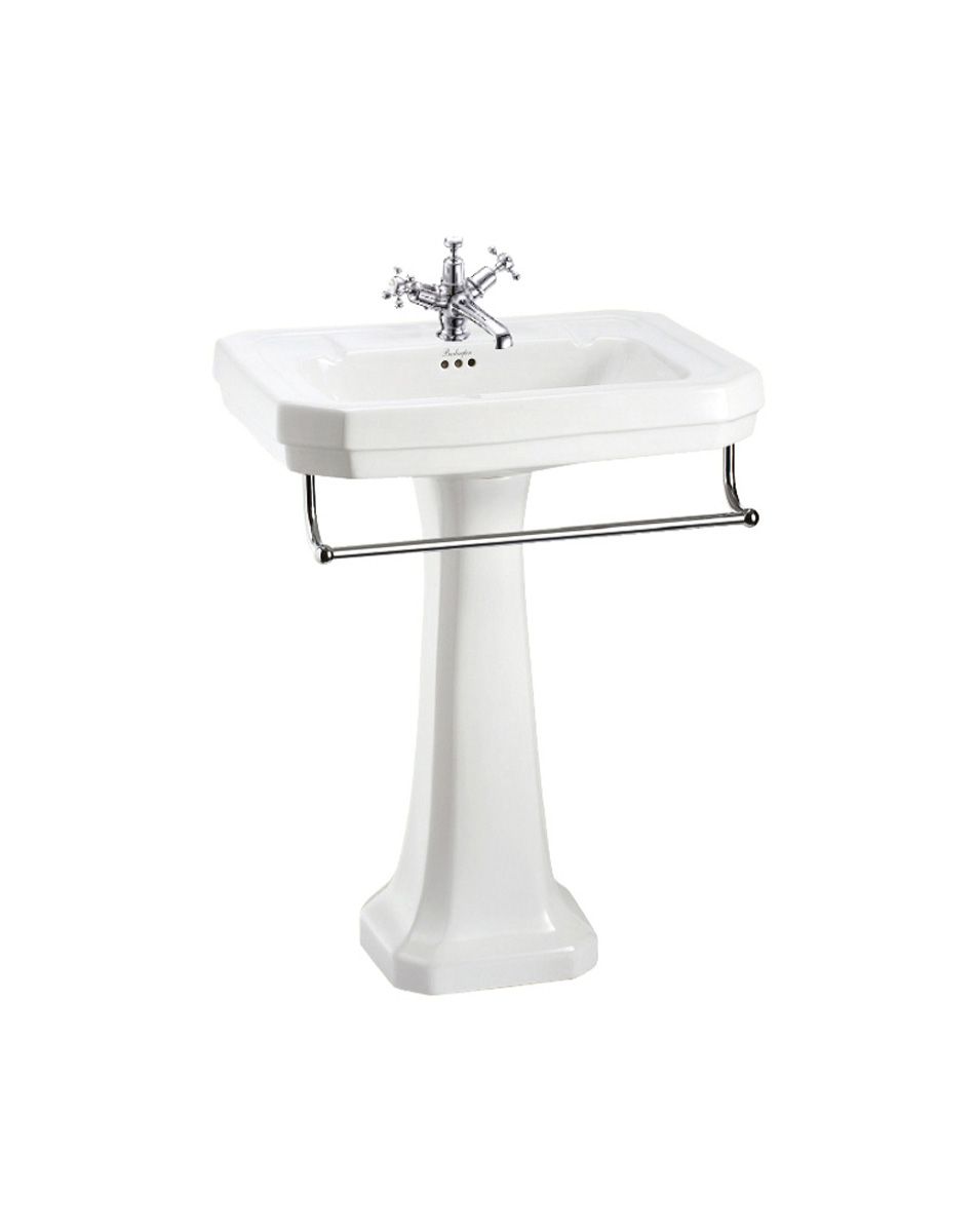 Victorian Rectangle 610 Basin & Pedestal