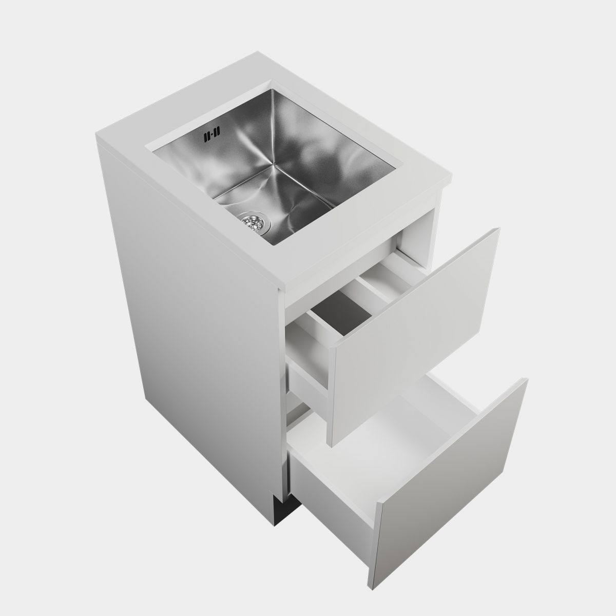 Base Kit: 450 2 Drawers (Open)
