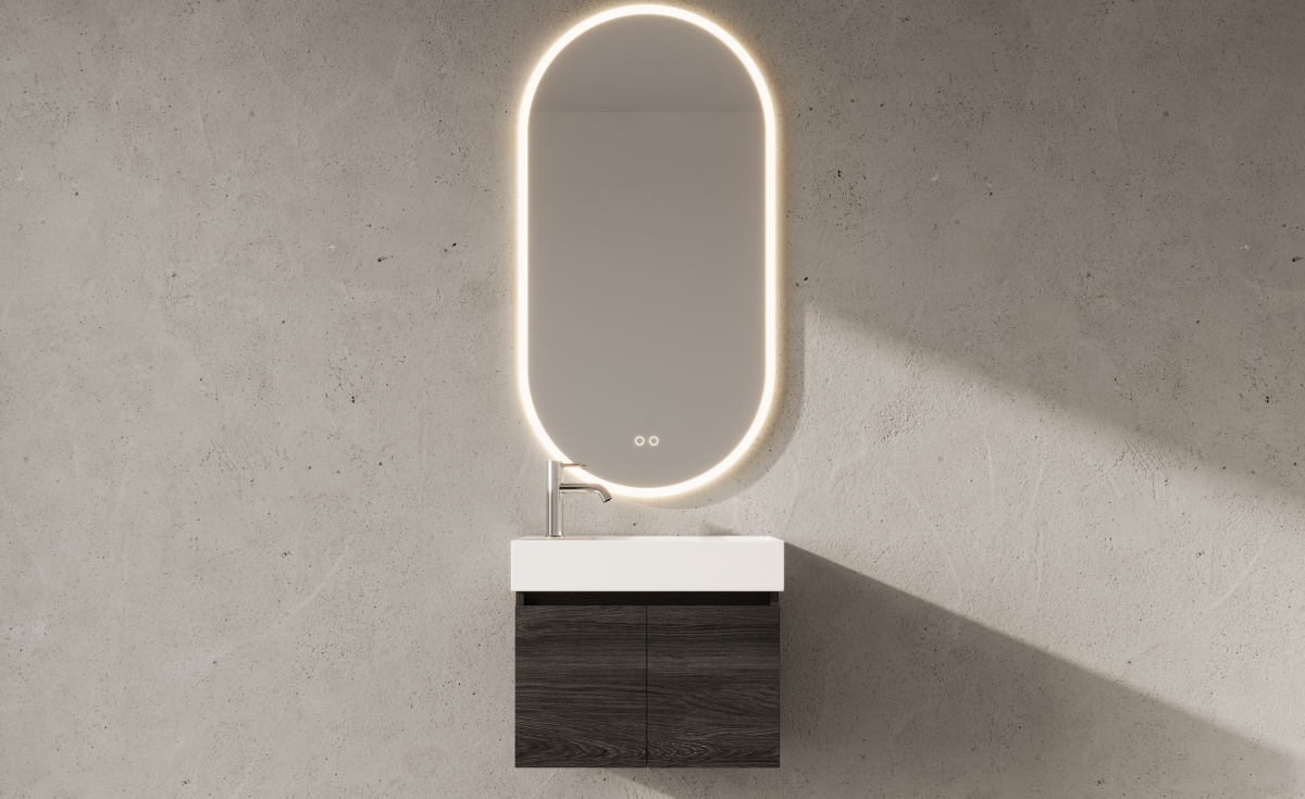 Synergy 550 Wall-Hung Vanity 2 Doors
