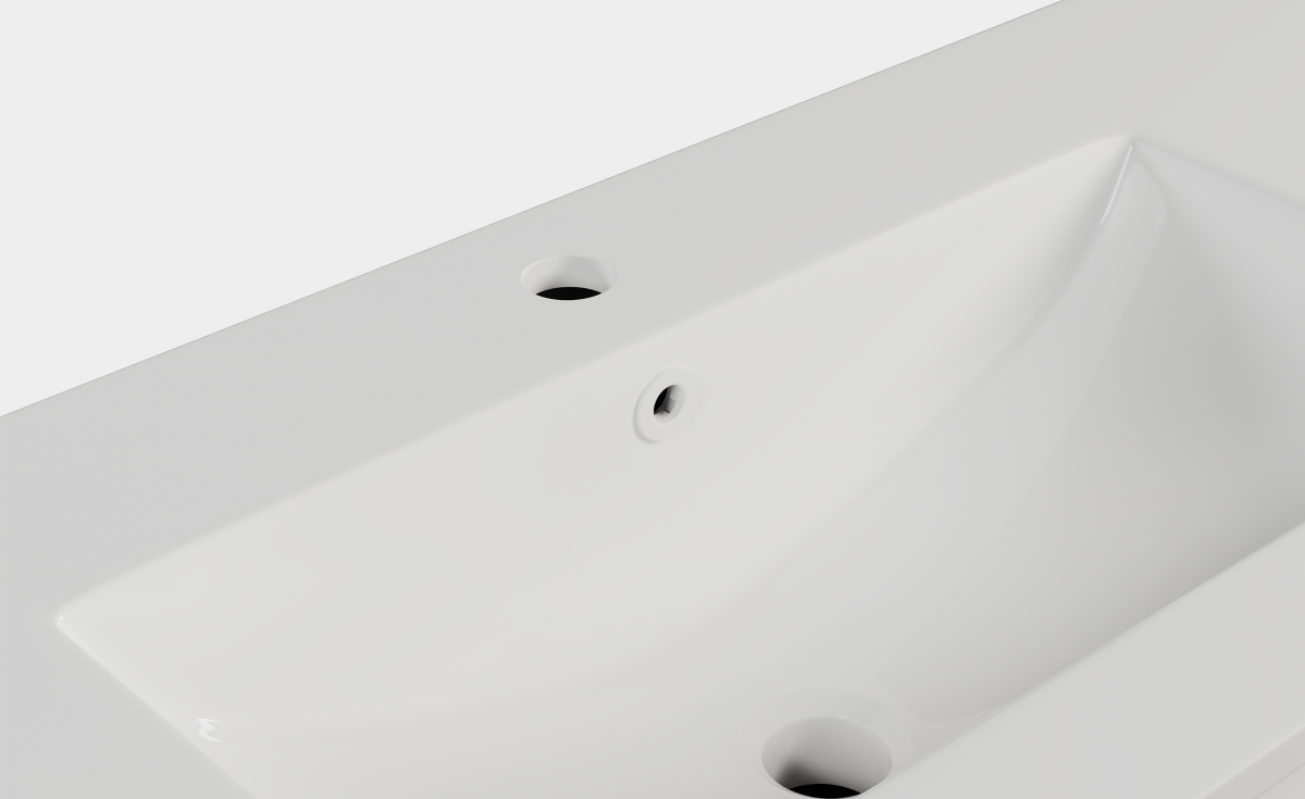 White Overflow Ring