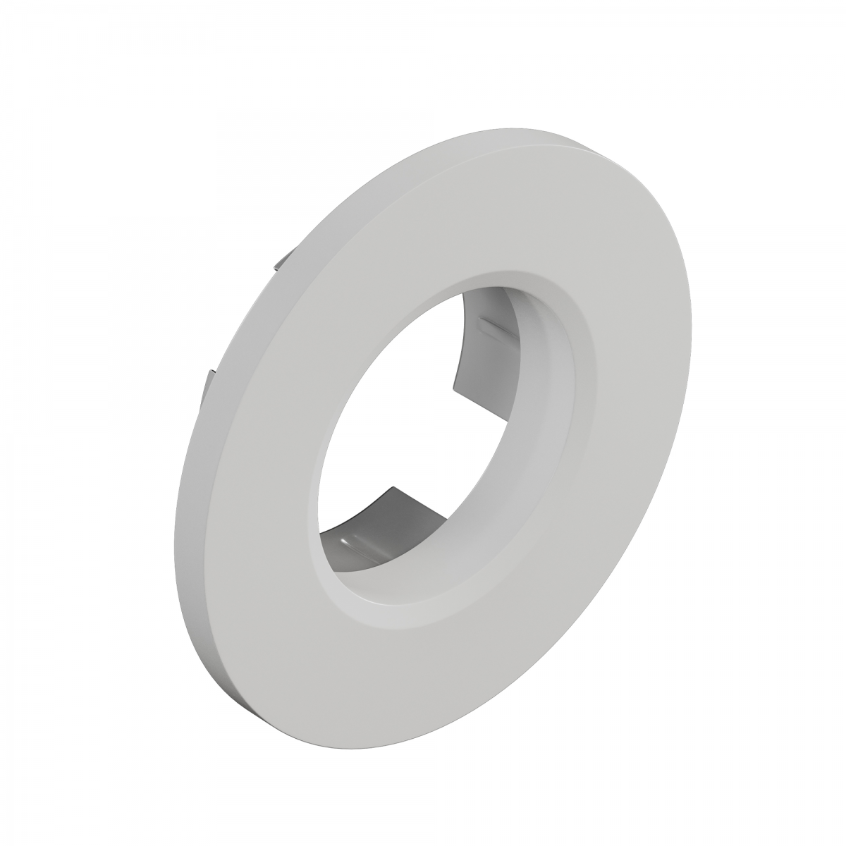 White Overflow Ring