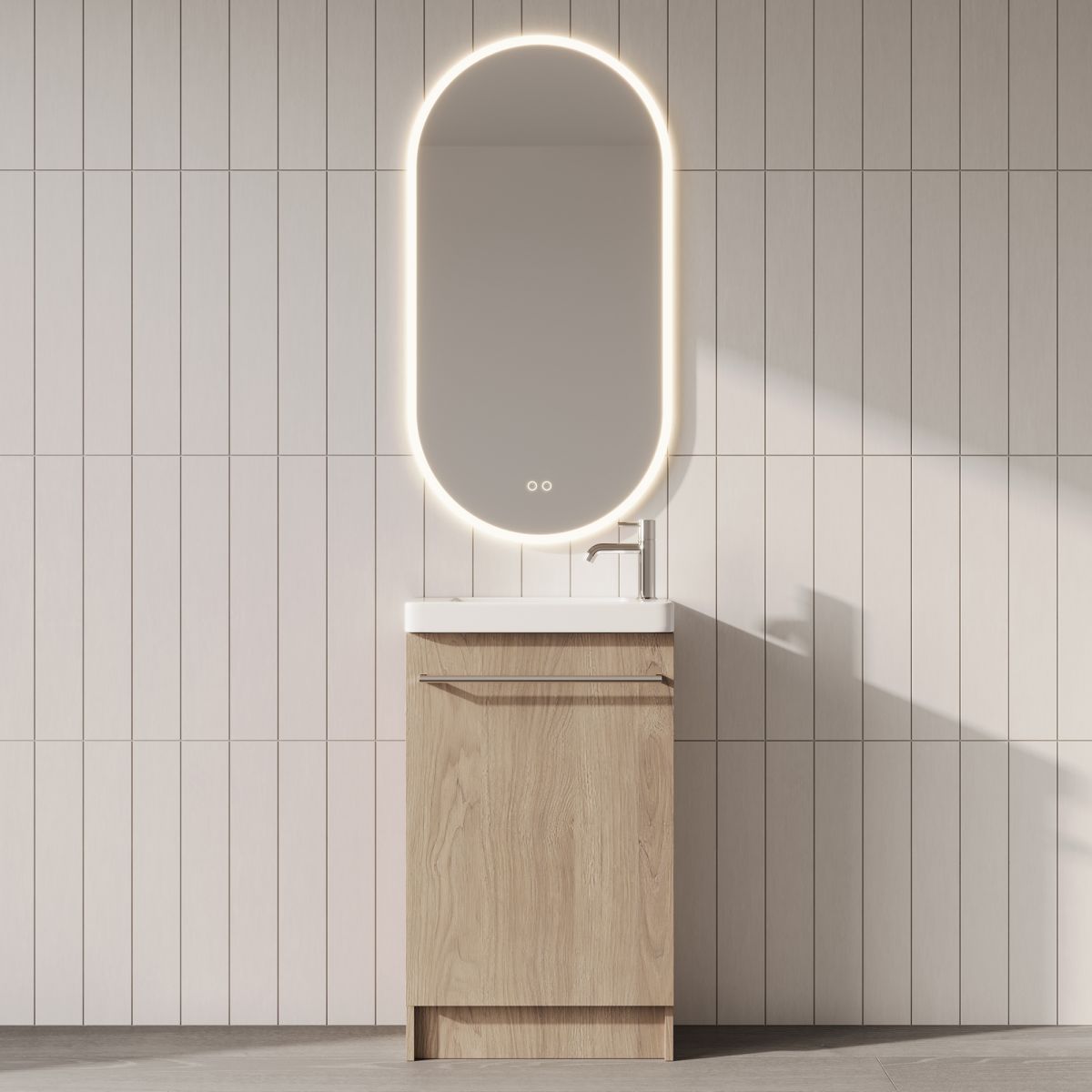 Space 530 Floor-Standing Vanity, 1 Door