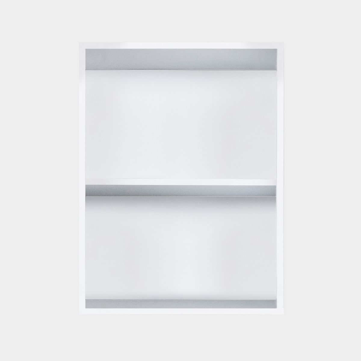 Modern Laundry Open Shelves