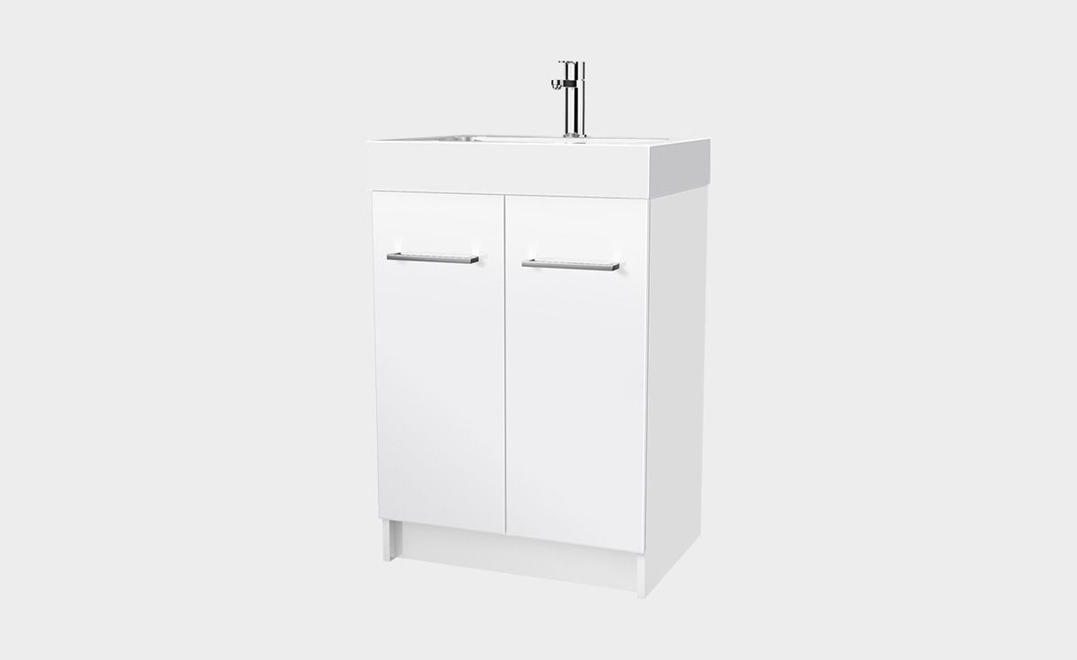 Splash 600 Floor-Standing Vanity 2 Doors