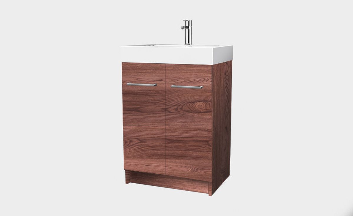 Splash 600 Floor-Standing Vanity 2 Doors