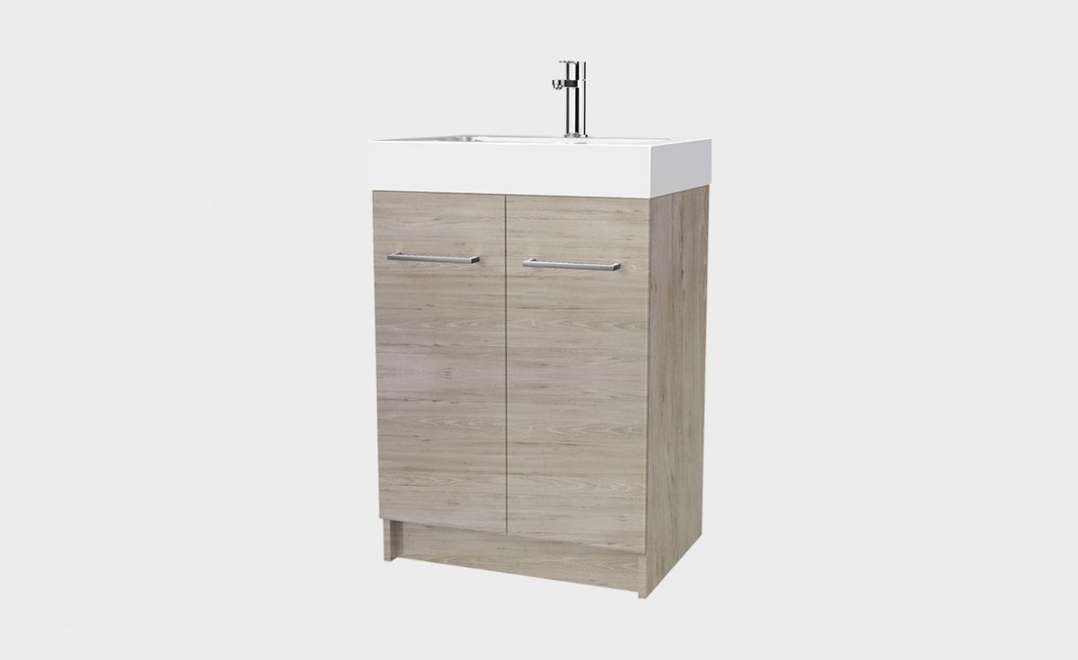 Splash 600 Floor-Standing Vanity 2 Doors