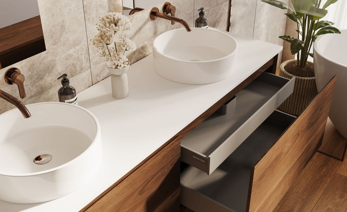 Zero 2 Drawers + 2 Concealed Drawers
