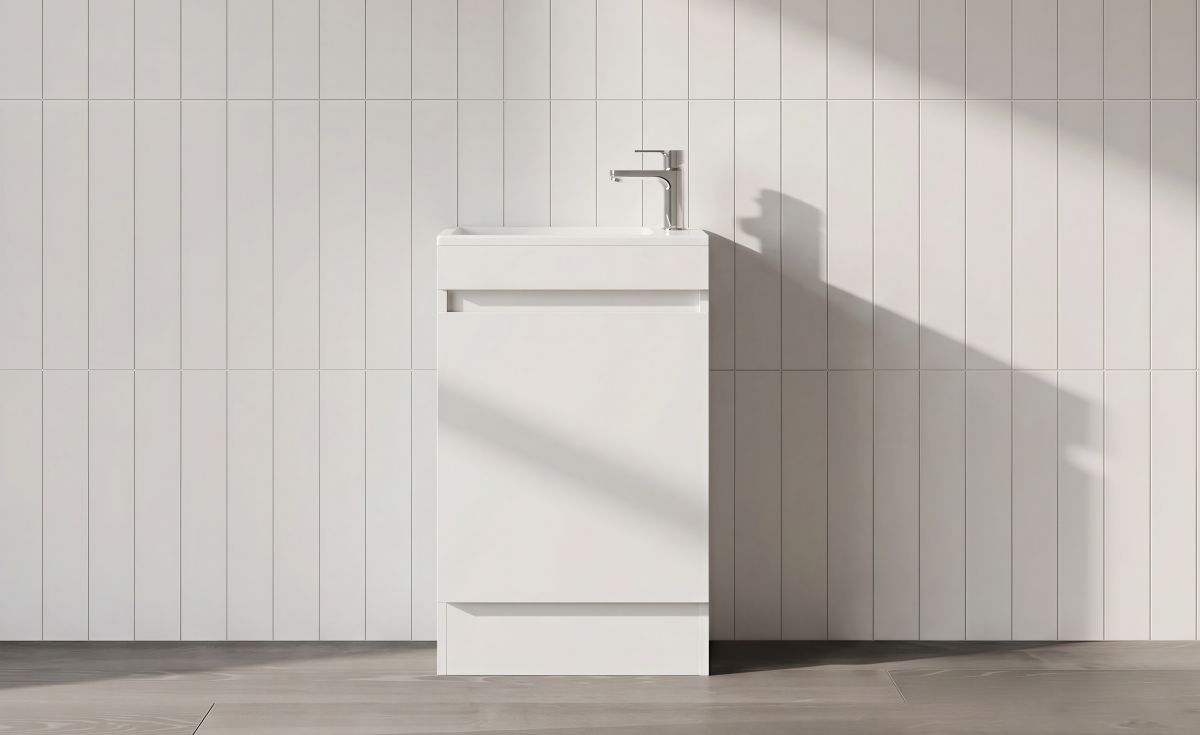 Soft Mini Floorstanding Vanity 1 Door