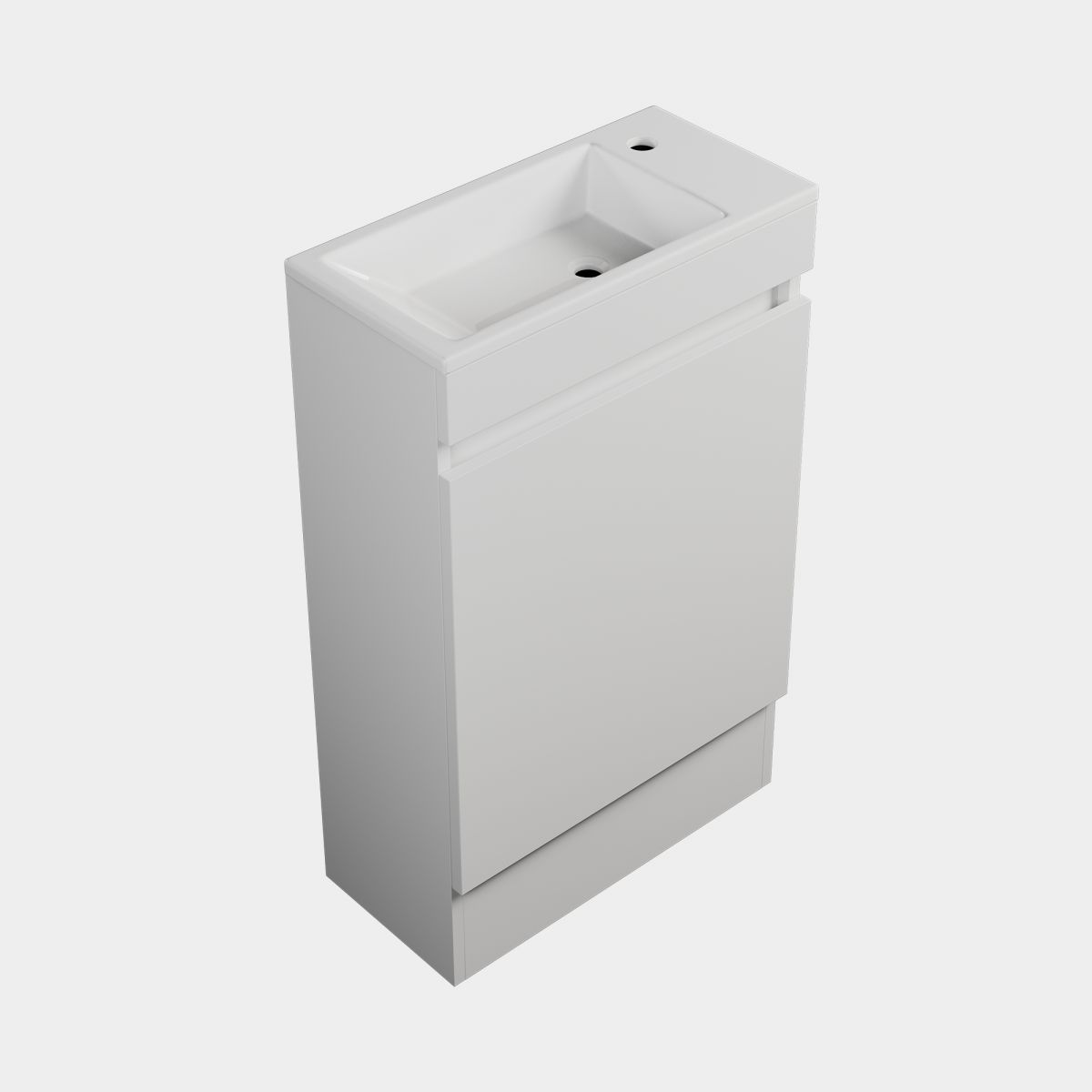 Soft Mini Floorstanding Small Space Vanity