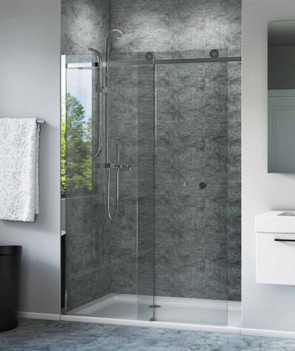 Central Sliding Shower Door