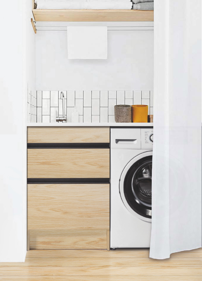 5 Ideas For A Small Laundry Spaces, Laundry Wall Cabinets Nz